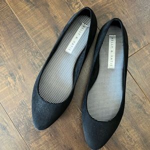 New Black size 9.5 flats